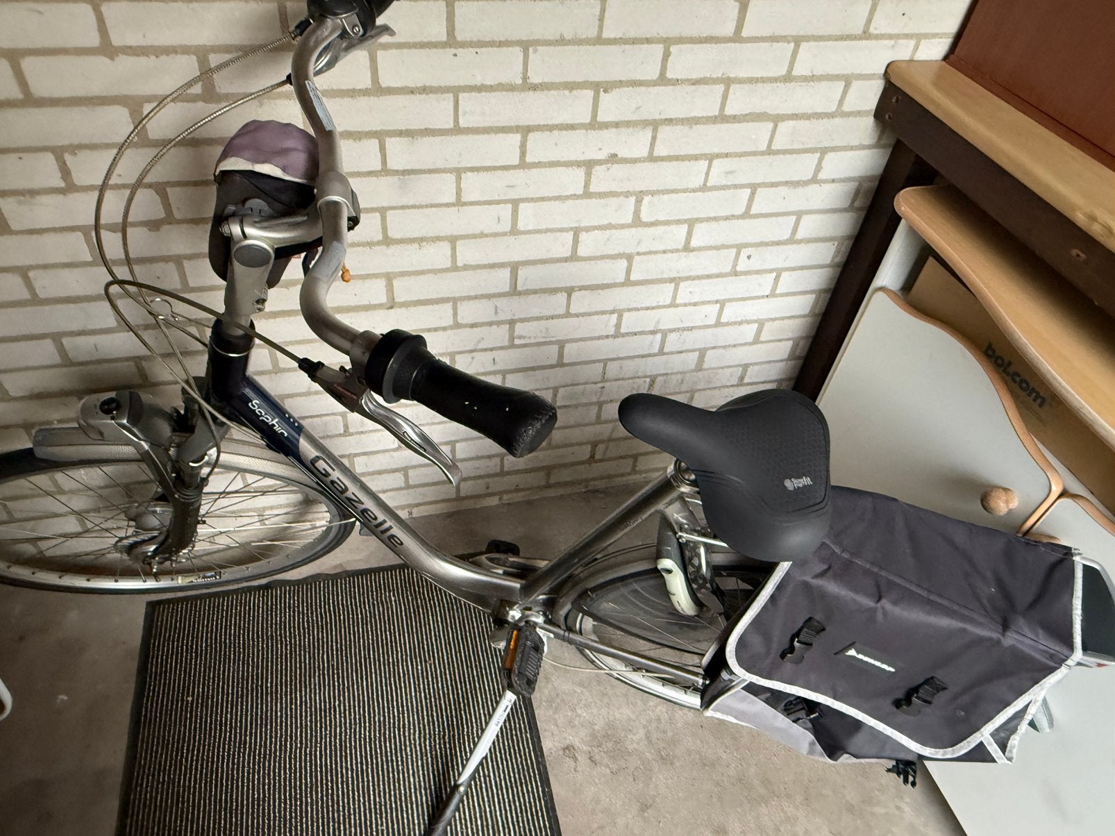 Heren fiets, Ophalen of Verzenden, Gebruikt, Minder dan 10 versnellingen