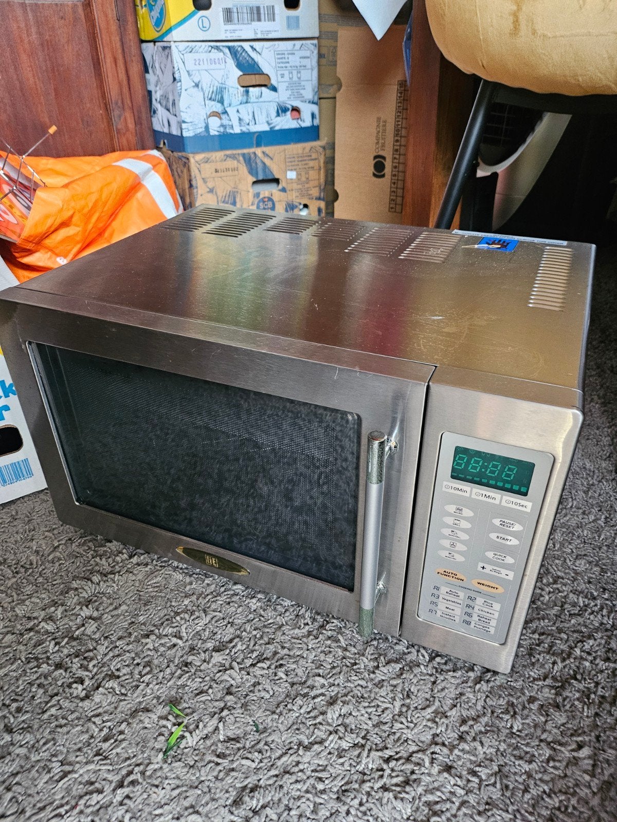 Nieuwe HE Combimagnetron HE900E/CONV-SS - Grill & Hete Lucht, Ophalen