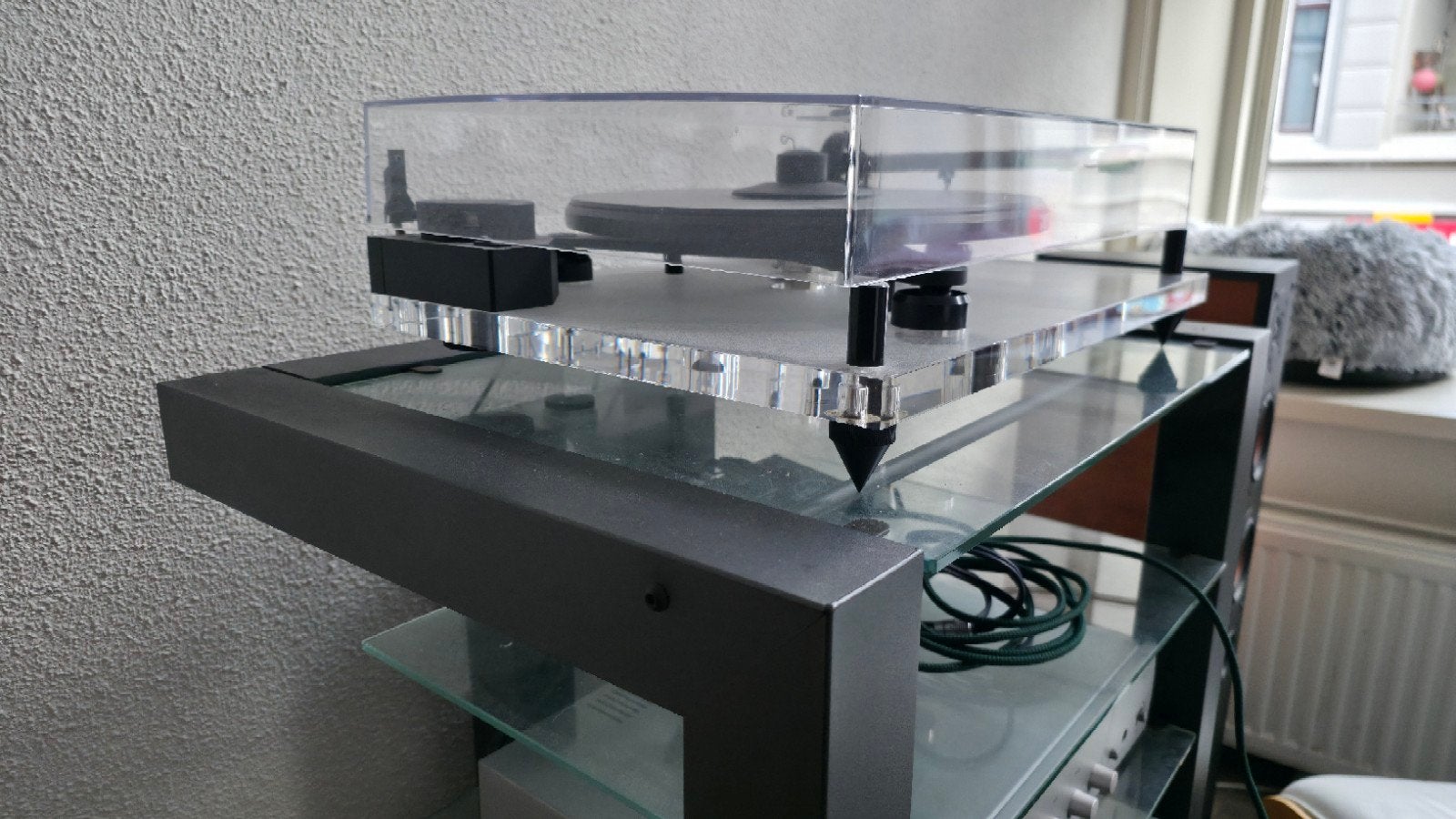 Platenspeler Pro-ject Acryl pickup, Audio, Tv en Foto, Ophalen of Verzenden, Niet werkend, Platenspeler, Overige merken