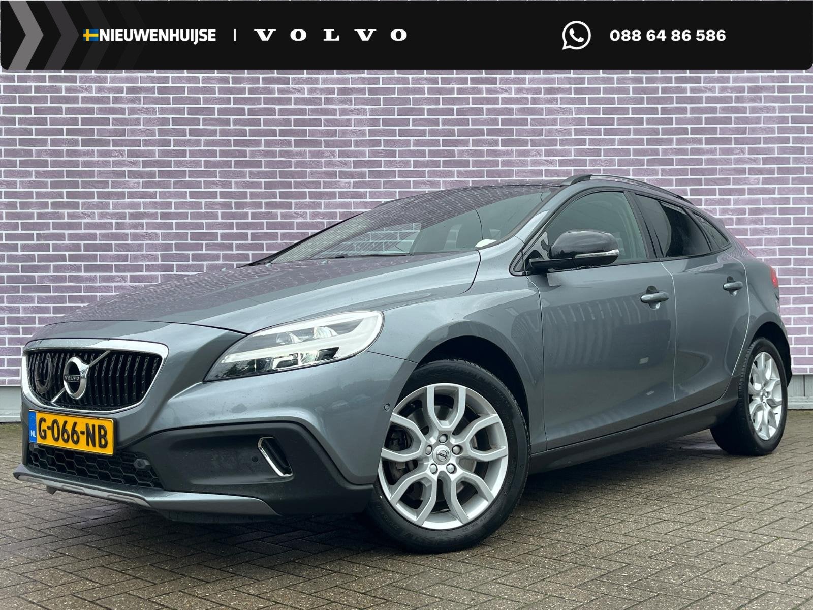 Volvo V40 Cross Country 1.5 T3 Polar+ Luxury | Trekhaak | Ha, Auto's, 12 maanden, Euro 6, 4 cilinders, 152 pk
