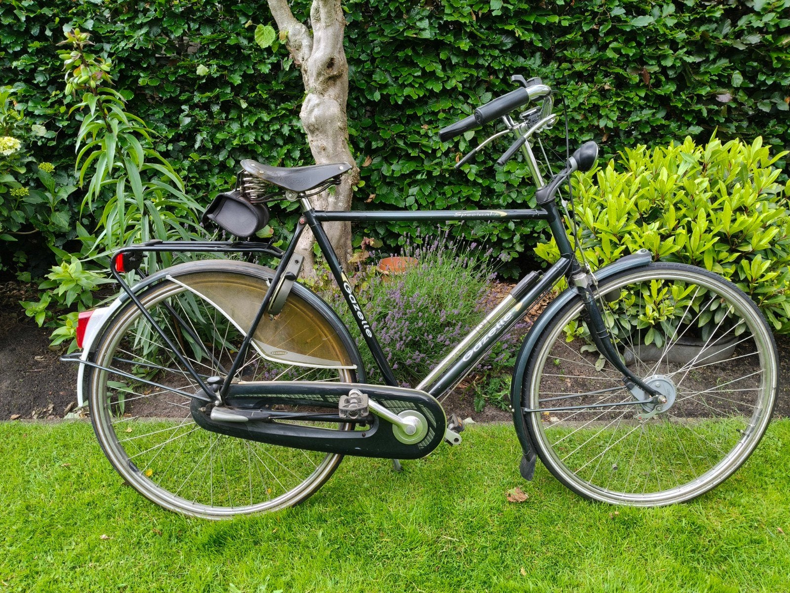 Gazelle Speciaal Klassieke Herenfiets, Ophalen, Gebruikt, Versnellingen, 61 tot 65 cm