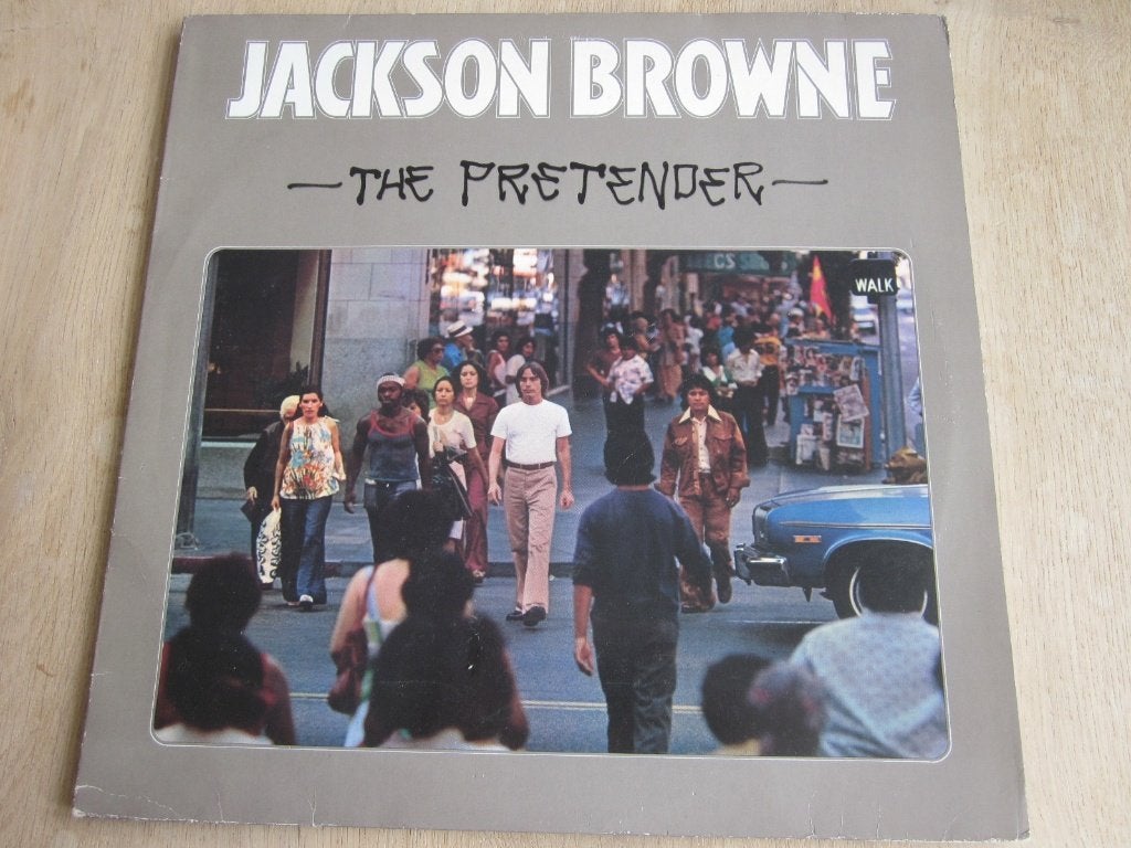 Elpee Jackson Browne - The pretender, Cd's en Dvd's, Vinyl | Pop, LP, Fotohoes, Zo goed als nieuw, 12 inch