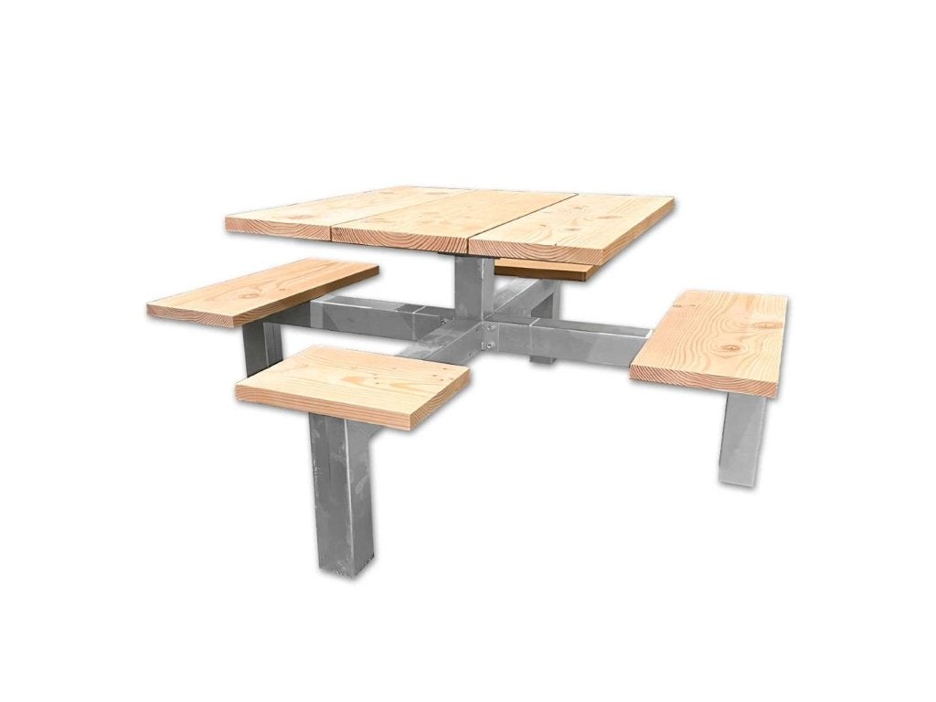 Picknicktafel - Frame - 6 persoons - Gegalvaniseerd - UNIEK!