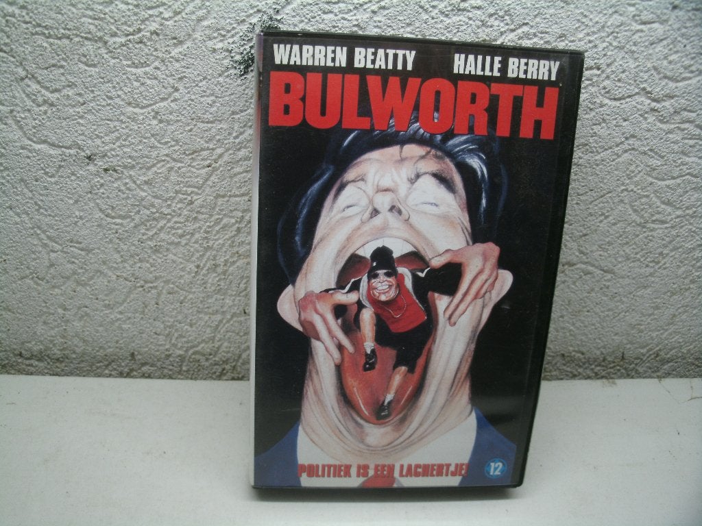 vhs 173b bulworth, Alle leeftijden, Ophalen of Verzenden, Zo goed als nieuw, Actie en Avontuur