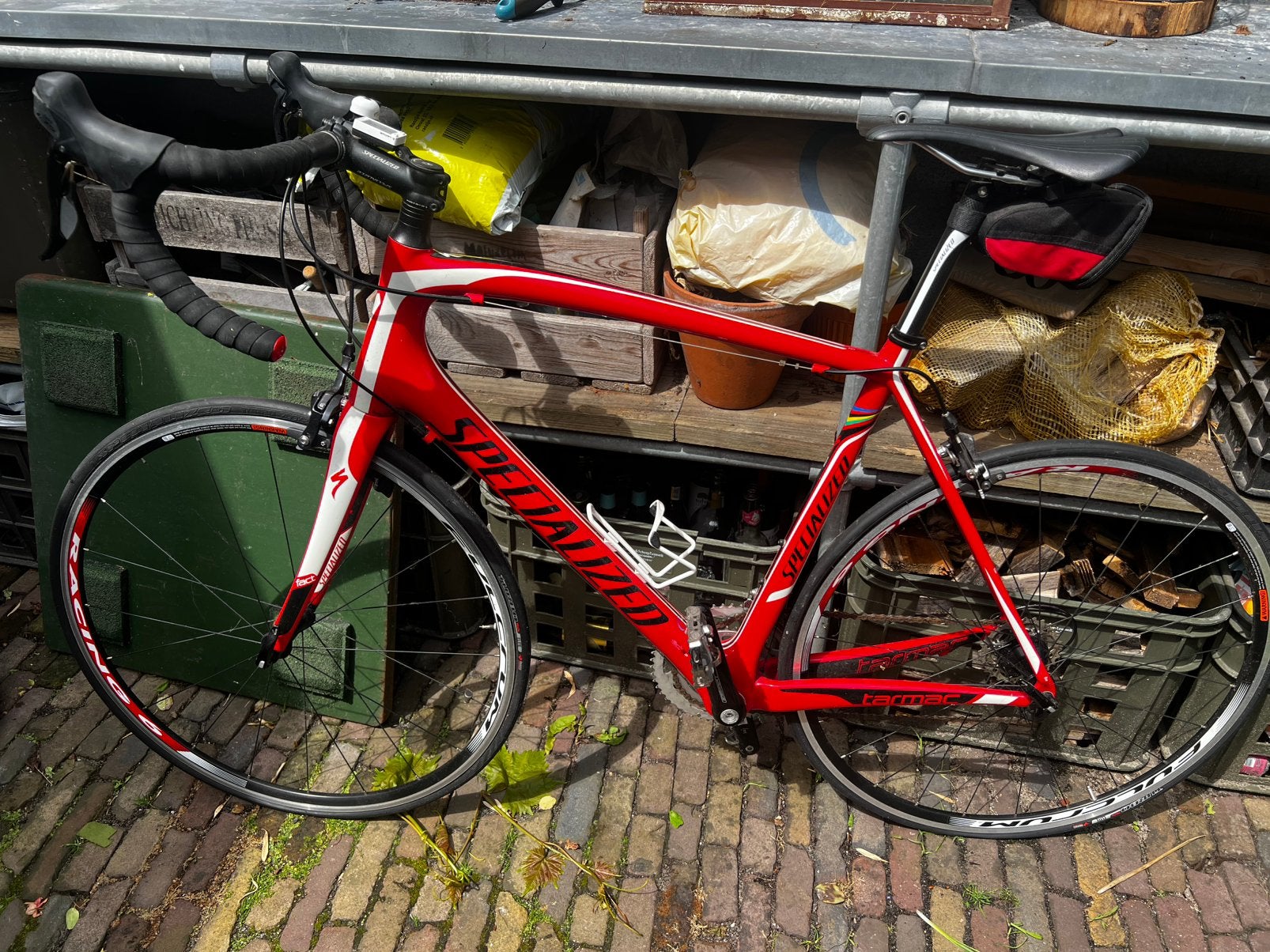 Specialized Tarmac Racefiets, Fietsen en Brommers, Fietsen | Racefietsen, Gebruikt, Carbon, 57 tot 61 cm, Meer dan 20 versnellingen
