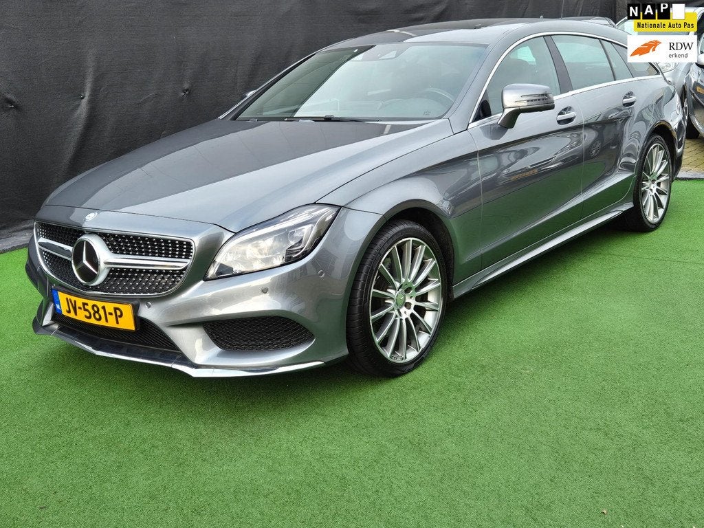 Mercedes-Benz CLS-klasse Shooting Brake 350 D FACELIFT NAP!, Auto's, Mercedes-Benz, Bedrijf, Te koop, CLS, 360° camera, ABS, Achteruitrijcamera