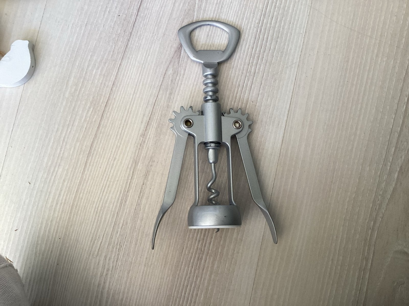 Kurkentrekker - Zo goed als nieuw, Overige typen, Zilver, Ophalen of Verzenden, Zo goed als nieuw