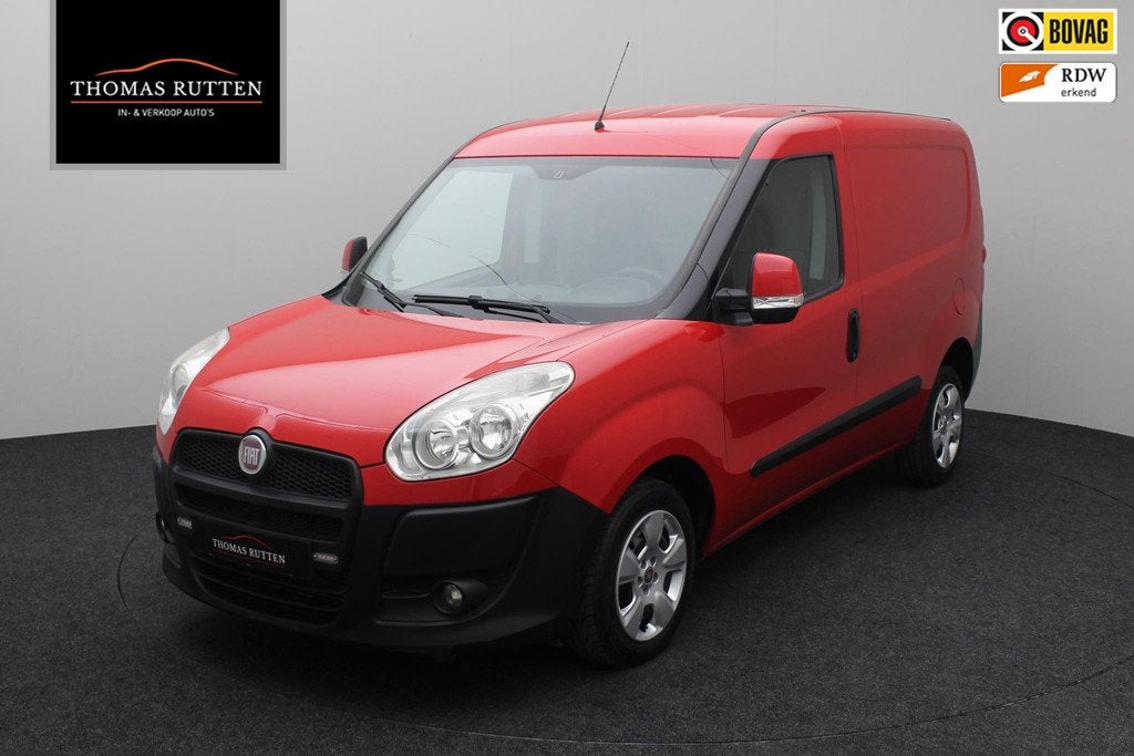 Fiat Doblo 90 Multijet 2012 | 5.499 EX OP NL KENTEKEN | Airc, Euro 5, Stof, Gebruikt, 4 cilinders