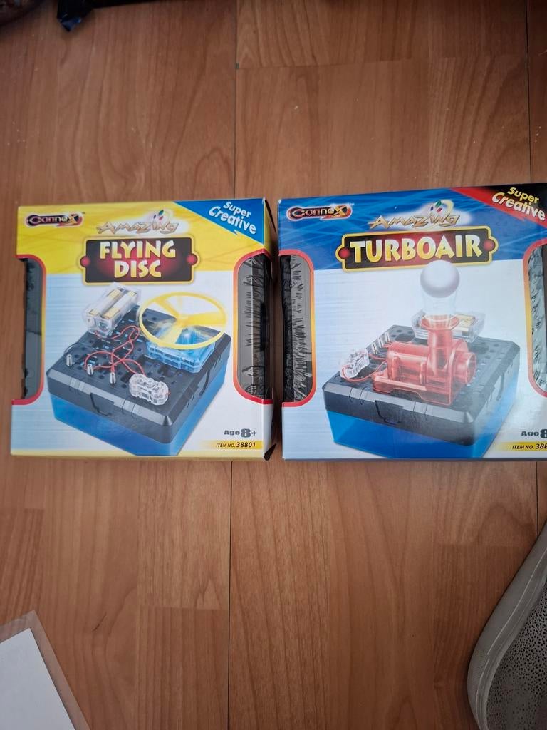 Connetix Amazing Flying Disc & Turbo Air Bouwsets - Nieuw, Ophalen of Verzenden, Nieuw, Bouwen
