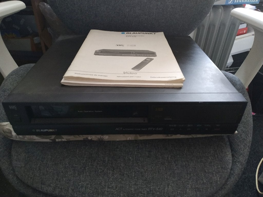 BLAUPUNKT RTV-540 ECV VIDEORECORDER, Audio, Tv en Foto, Videospelers, Ophalen of Verzenden, Gebruikt