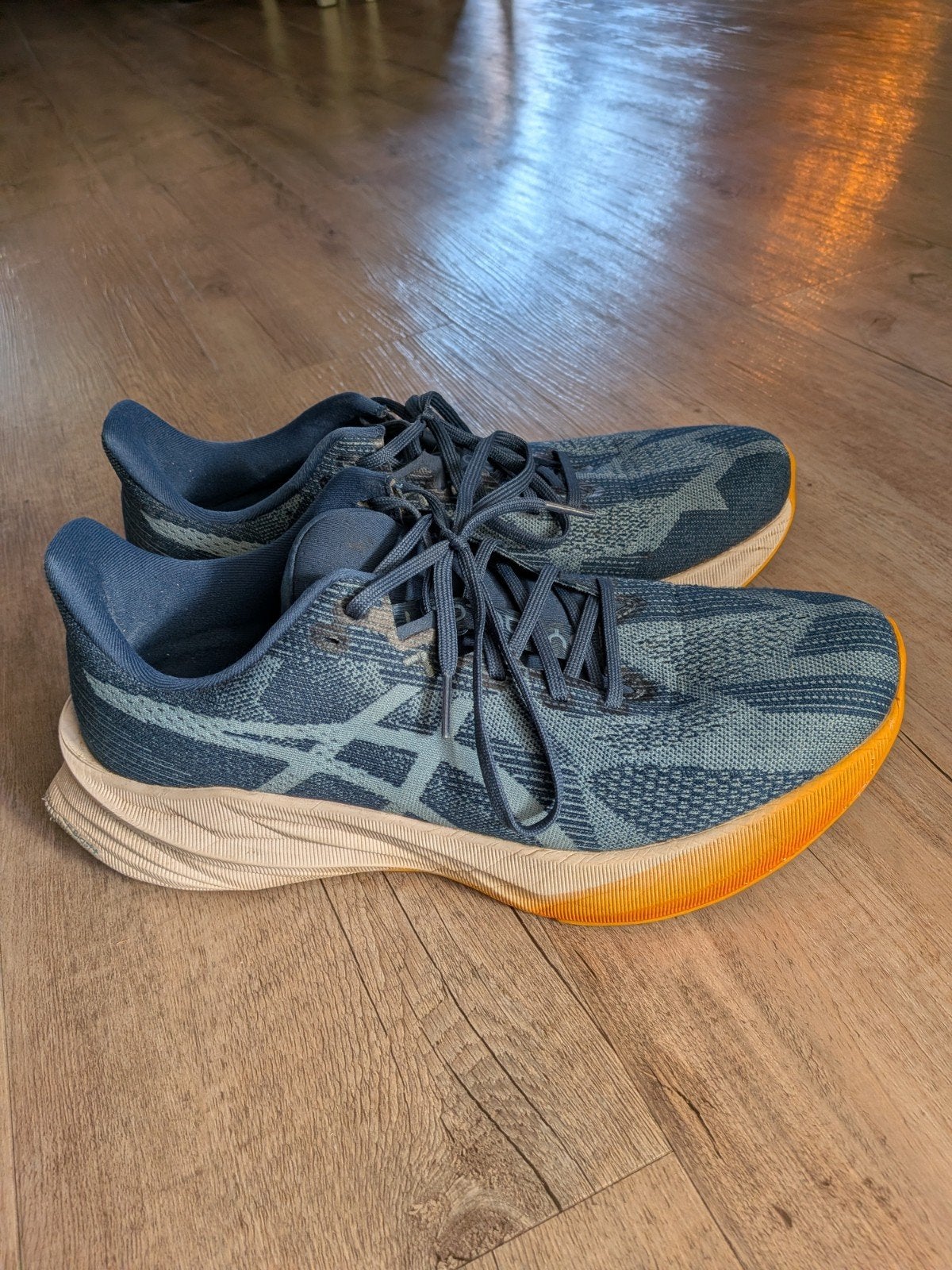 ASICS Dynablast 5 Hardloopschoenen - Maat 43,5, Ophalen of Verzenden, Gebruikt, Hardloopschoenen, Asics