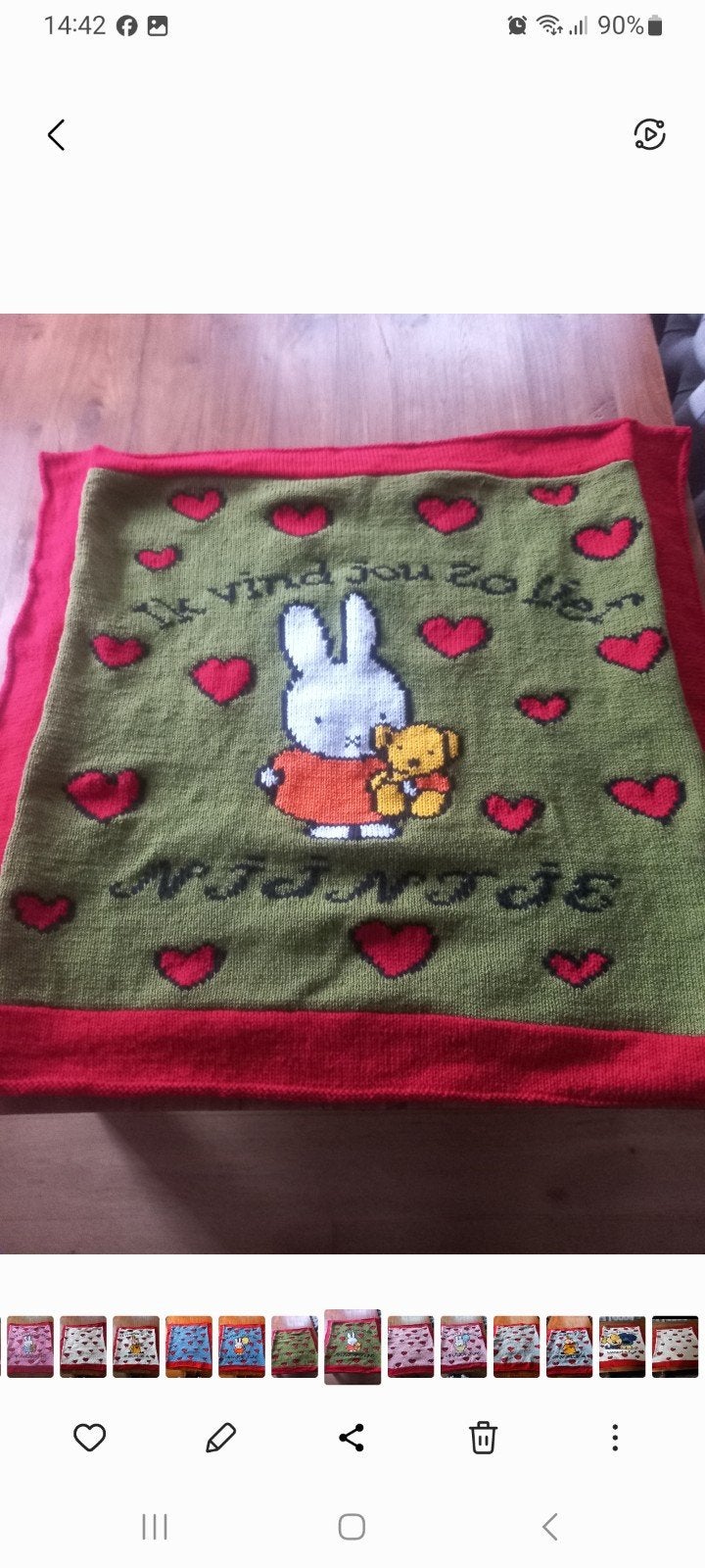 Nijntje kleed., Ophalen of Verzenden