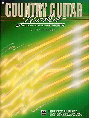 Bladmuziek / COUNTRY GUITAR LICKS, Muziek en Instrumenten, Bladmuziek, Gitaar, Les of Cursus, Nieuw, Ophalen of Verzenden