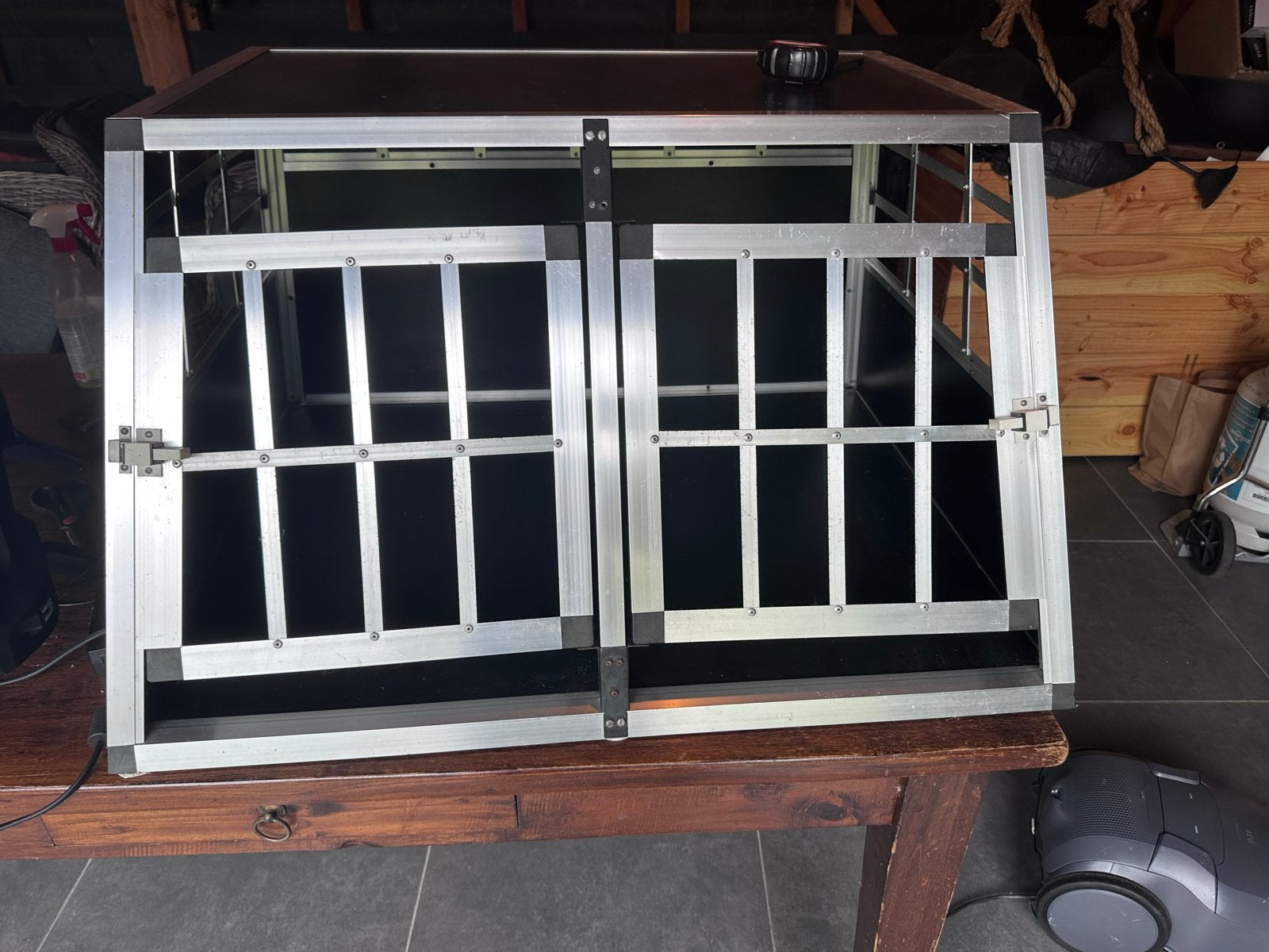 Hondenbench voor in de auto, Ophalen of Verzenden, Gebruikt