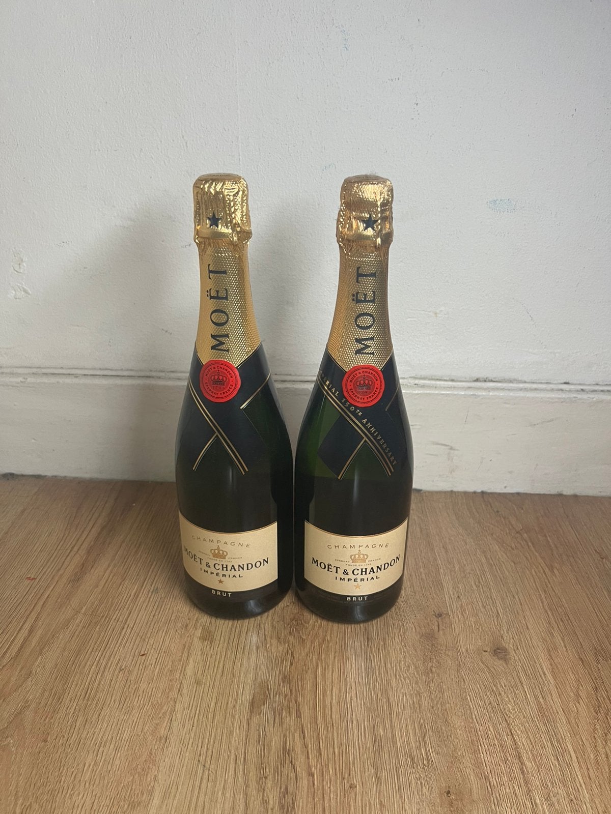 2x Moët & Chandon Impérial Brut - 750ml (Champagne), Ophalen, Frankrijk, Nieuw, Champagne
