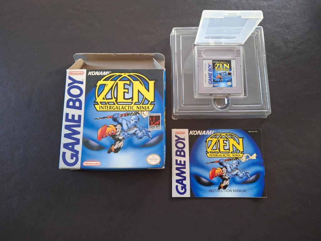 Zen intergalactic ninja - Gameboy classic - CIB, Avontuur en Actie, 1 speler, Ophalen of Verzenden, Zo goed als nieuw
