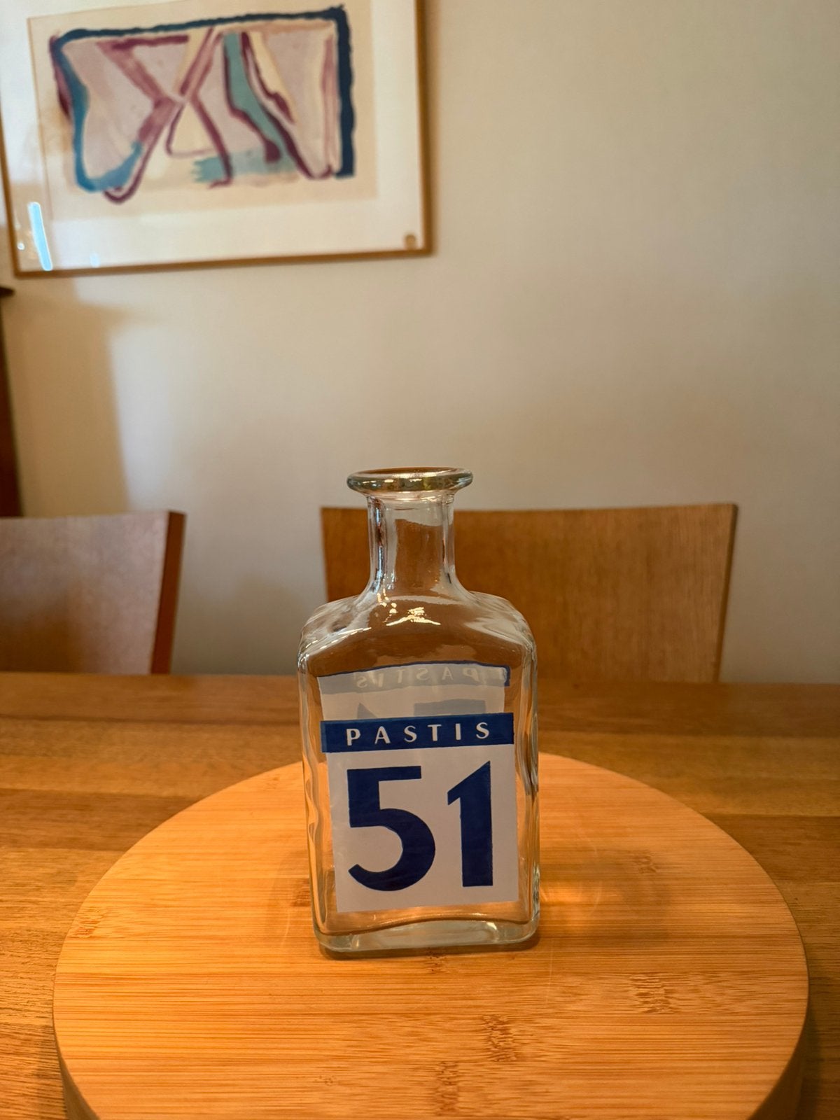 Vintage Pastisfles 51 waterfles, Antiek en Kunst, Ophalen of Verzenden