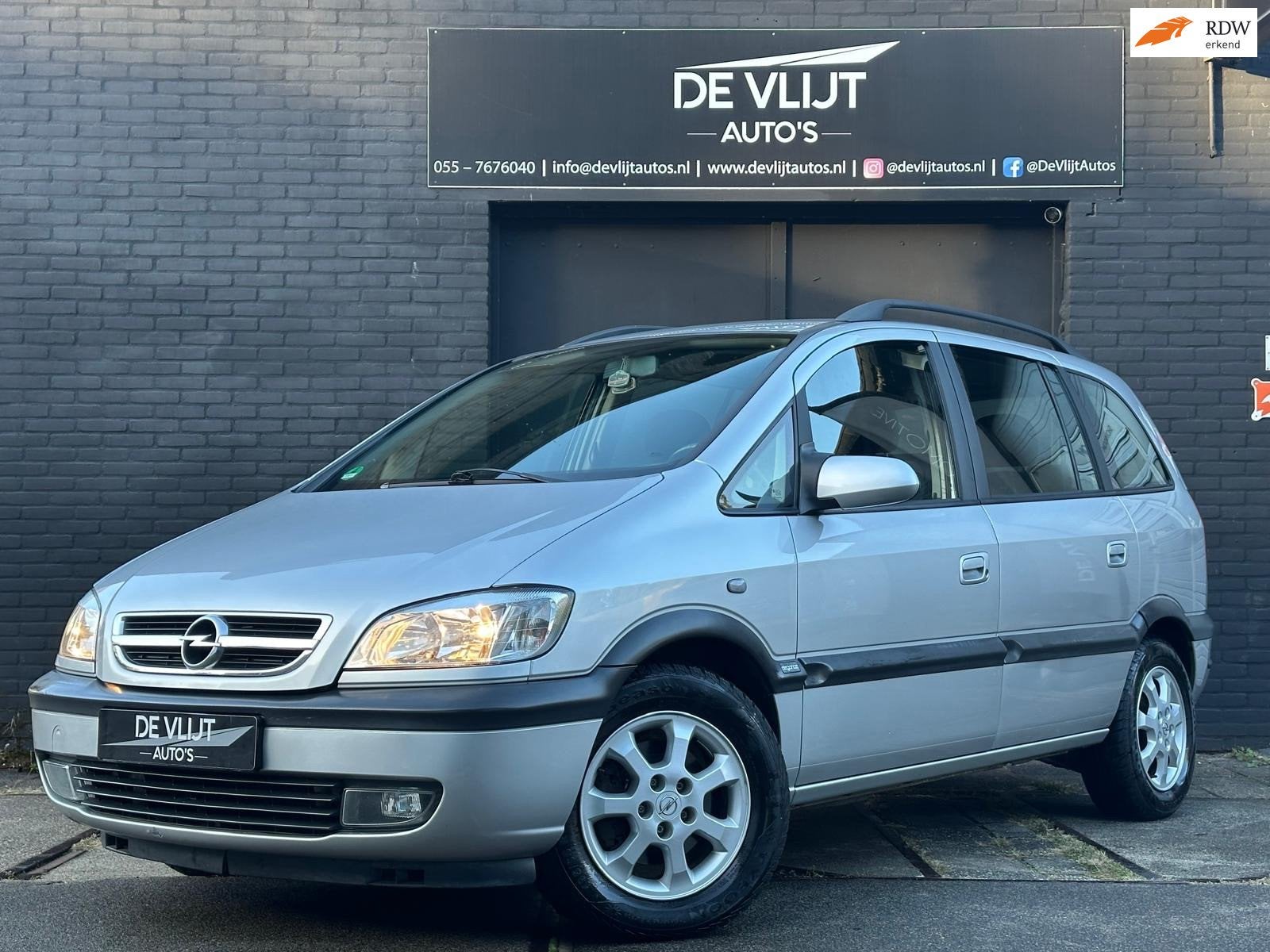 Opel Zafira 1.8-16V Elegance | 7 Pers | Airco | Cruise Contr, Auto's, 125 pk, Gebruikt, 4 cilinders, Verwarmde buitenspiegels