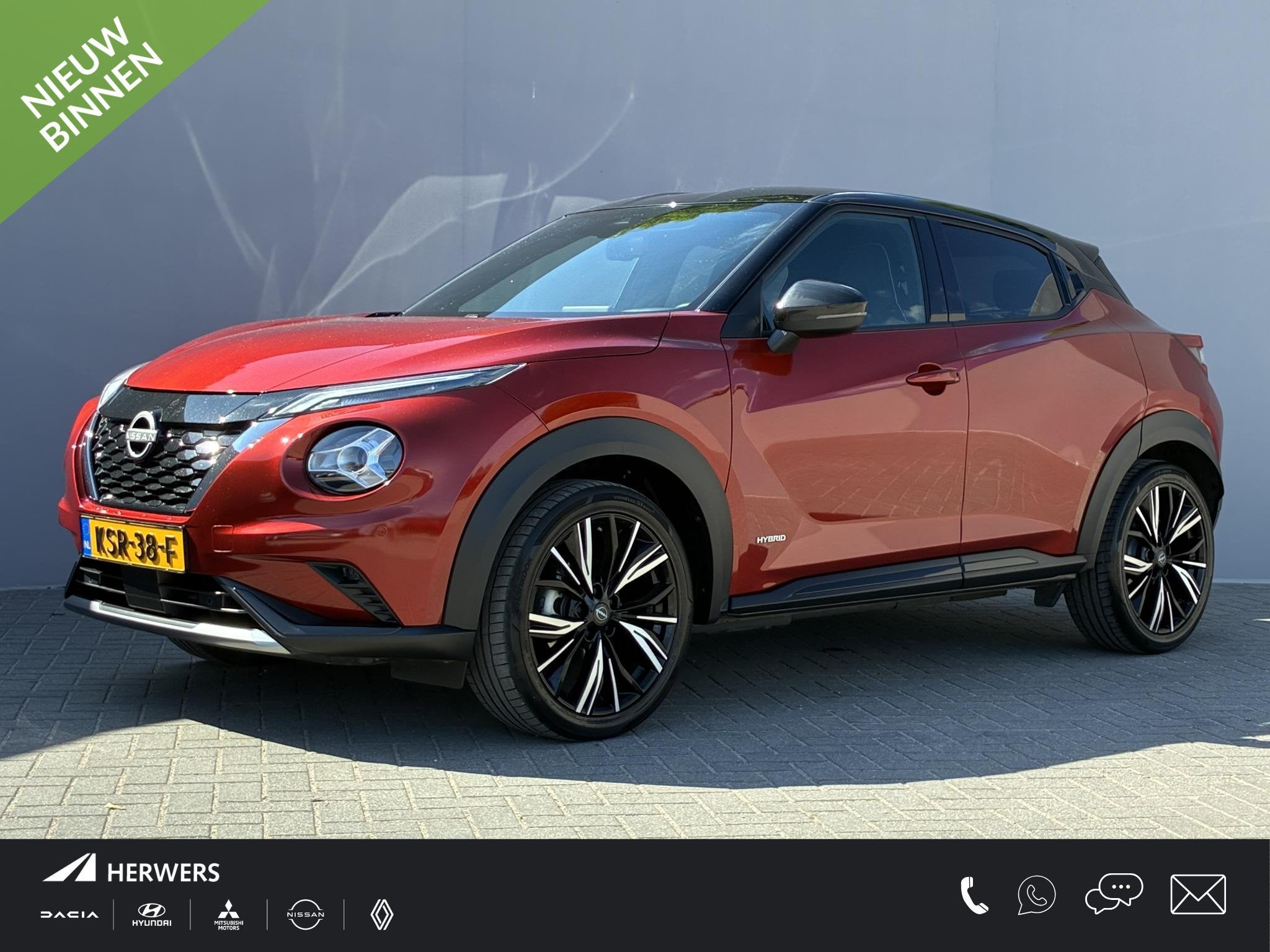 Nissan Juke 1.6 Hybrid N-Design / Alcantara/Lederen bekledin