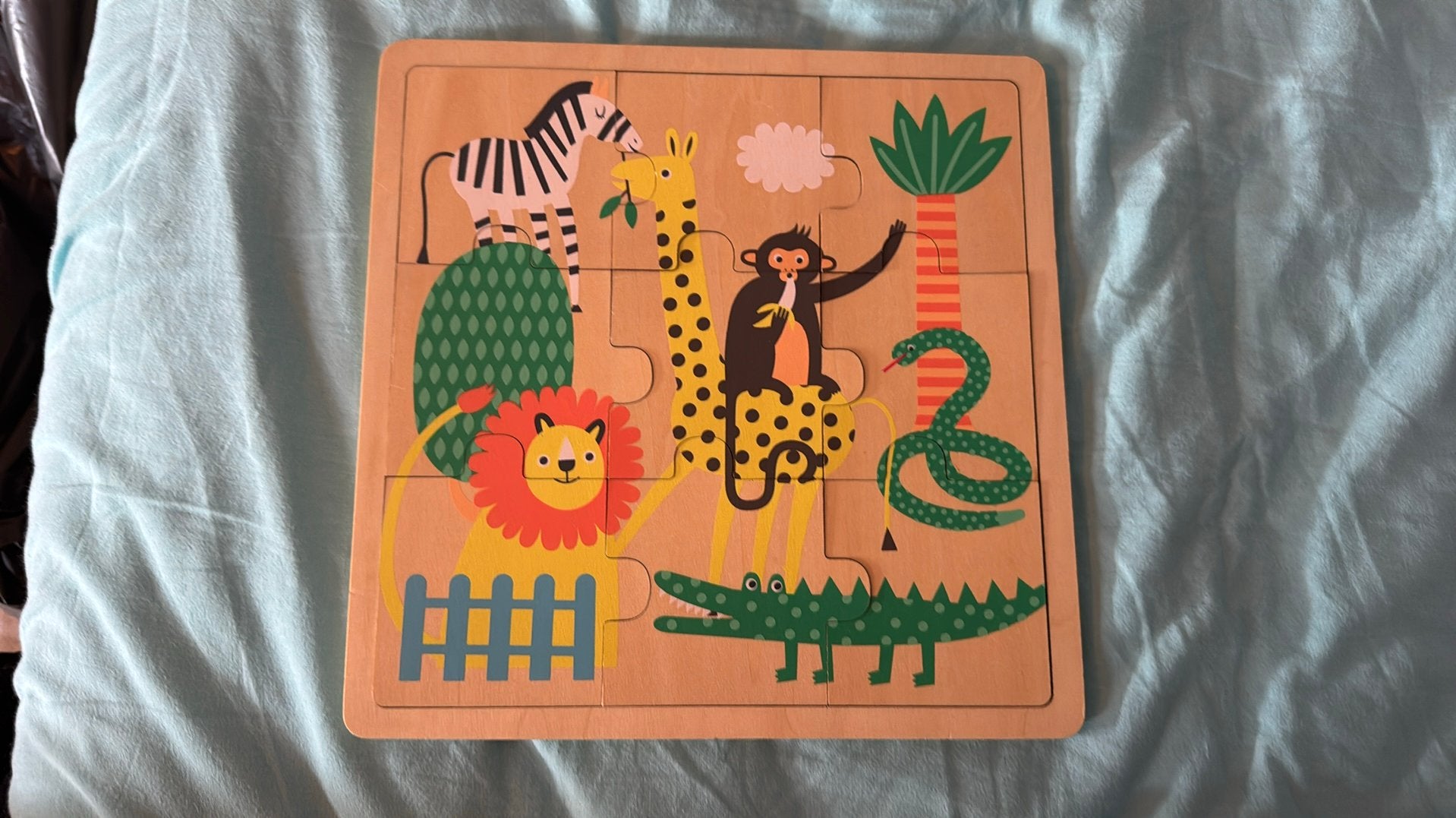 Houten puzzel hema, Ophalen, Zo goed als nieuw