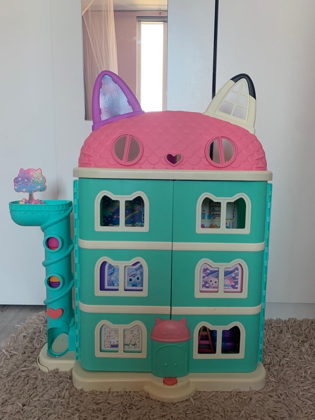 Gabby's Poppenhuis - Groot Speelhuis met Accessoires, Ophalen, Zo goed als nieuw, Jongen of Meisje