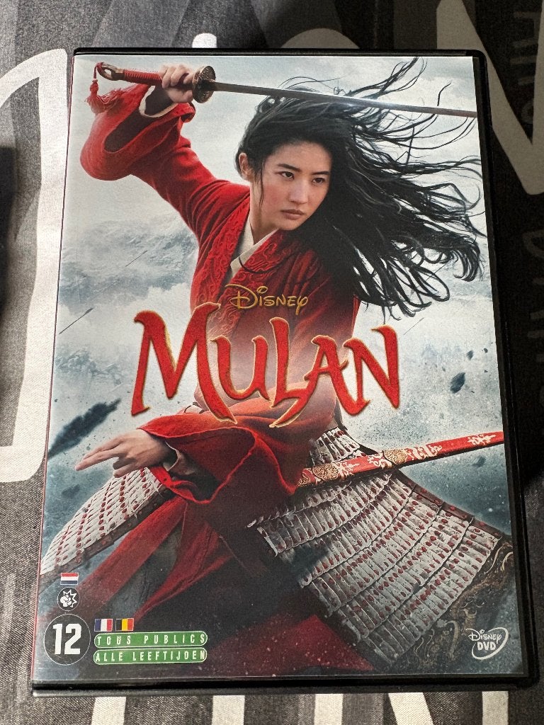 Mulan dvd, Alle leeftijden, Ophalen of Verzenden, Zo goed als nieuw