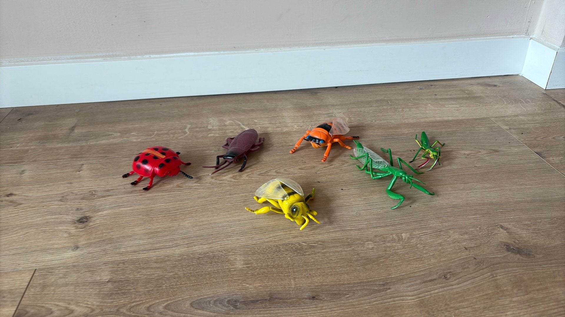 Insecten speelgoed set - 6 stuks, Ophalen of Verzenden, Gebruikt, Jongen of Meisje