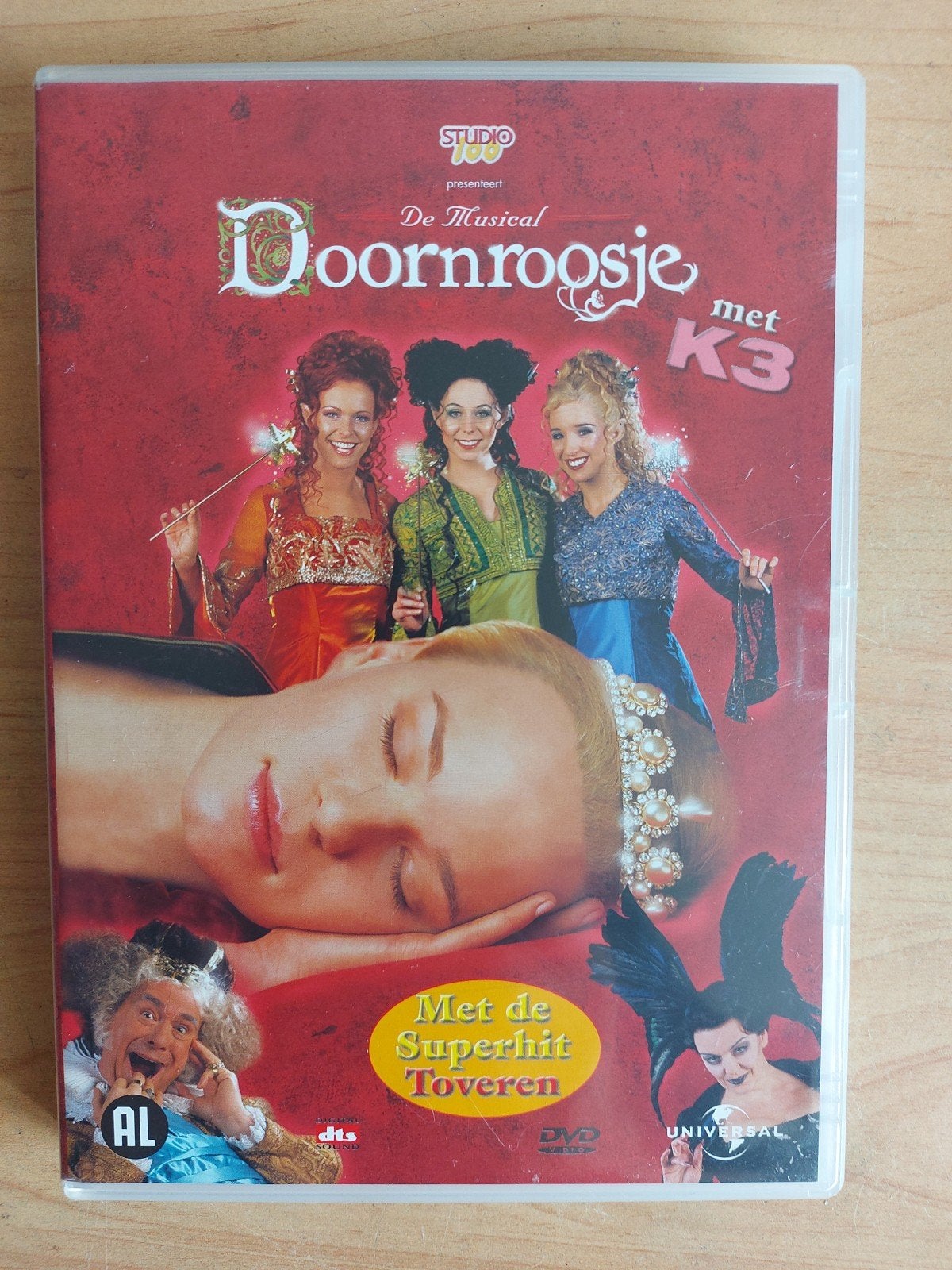 De Musical Doornroosje met K3 - van Studio 100, Alle leeftijden, Ophalen of Verzenden, Gebruikt