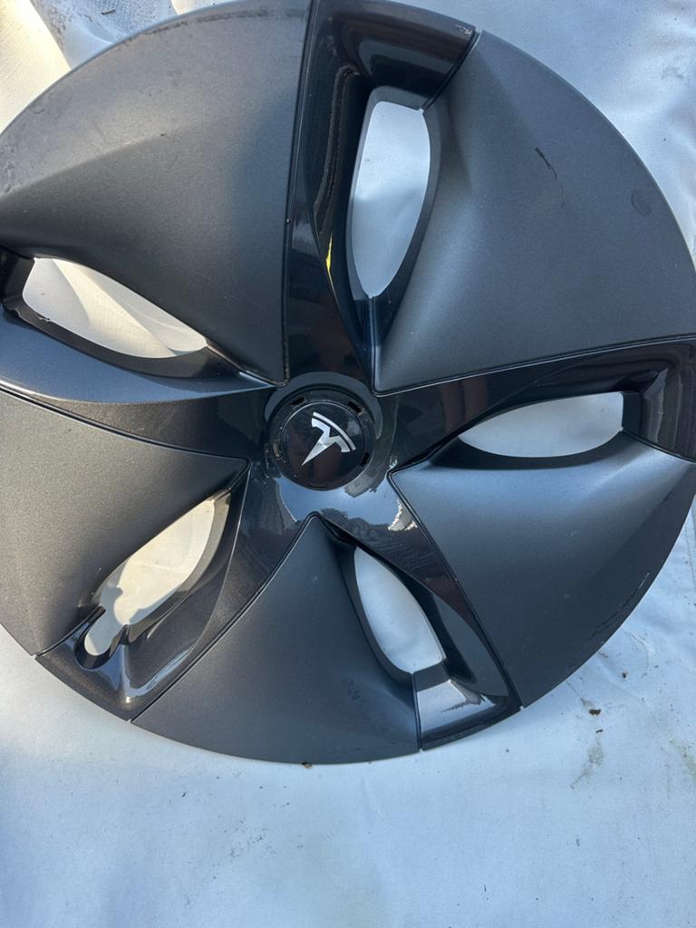 Tesla Model 3 Aero wieldoppen (set van 4), Ophalen of Verzenden, Gebruikt
