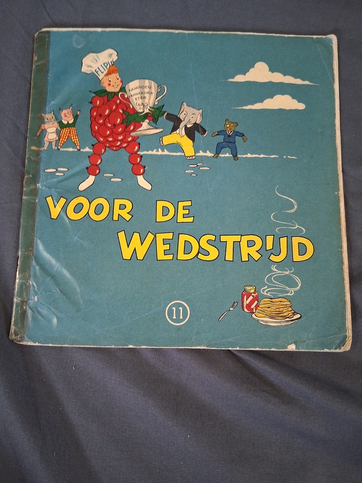 Voor de Wedstrijd - Flipje Tiel stripboek (nr. 11), Ophalen of Verzenden, Gelezen, Flipje Tiel, Fictie algemeen
