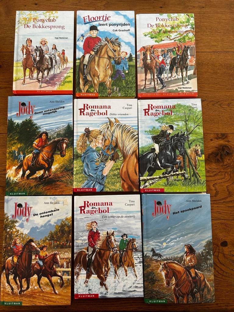 9 Leesboeken over Paarden - Ponyclub, Jody, en meer!, Ophalen, Gelezen
