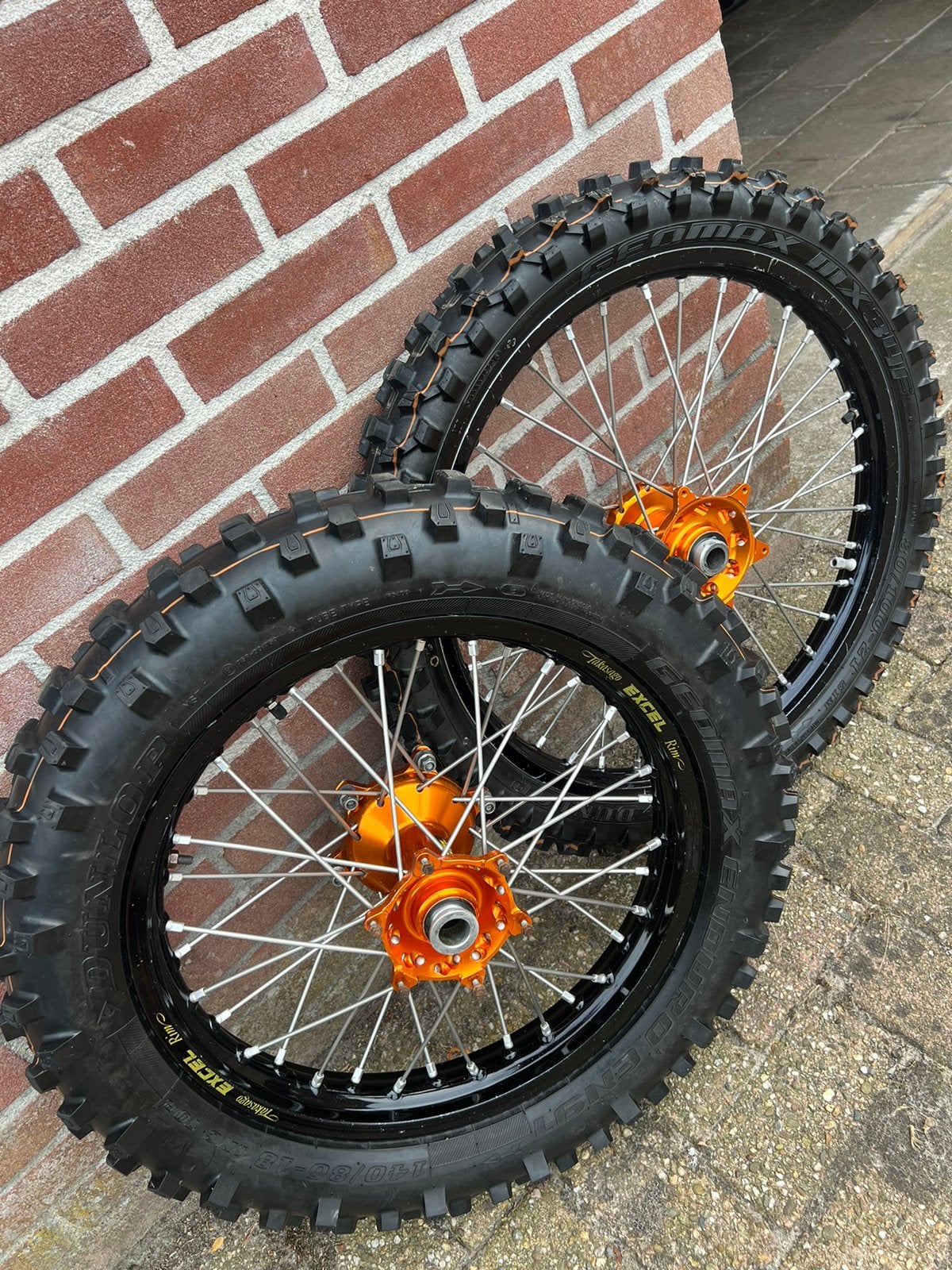 Enduro HAAN wielen 21-18 ktm exc, Motoren, Ophalen of Verzenden