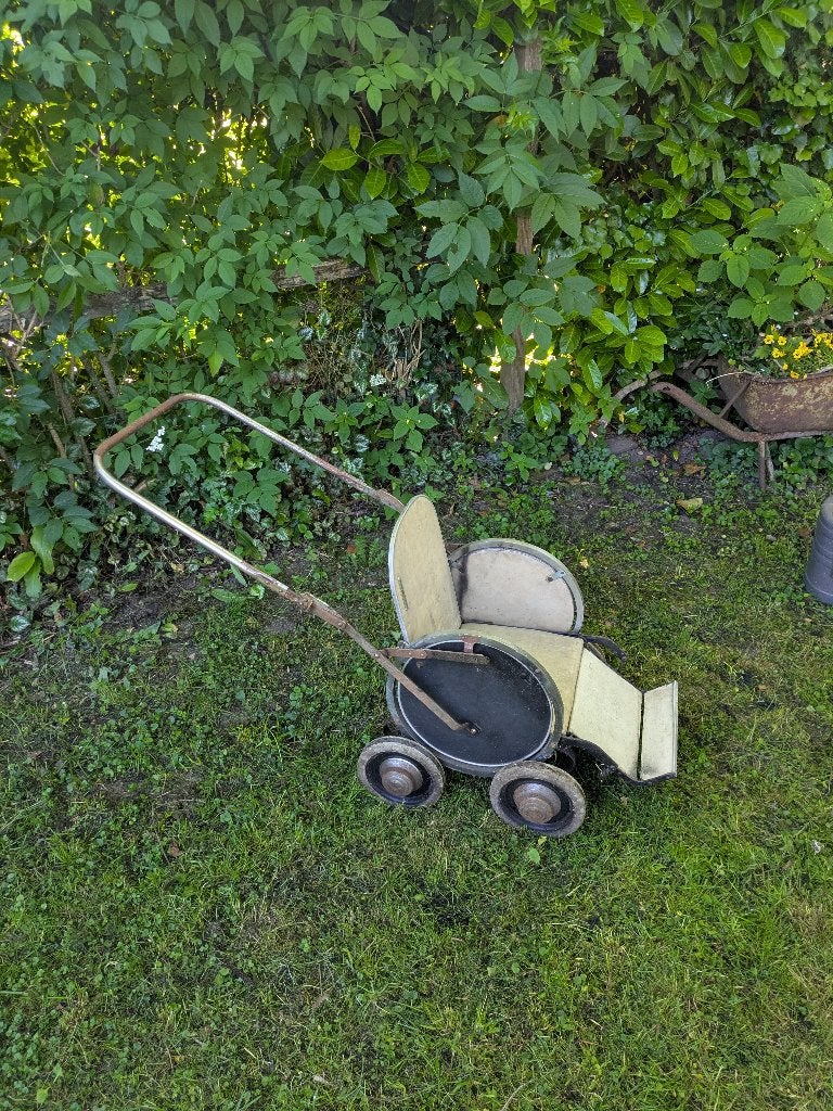 Vintage wandelwagen, Kinderen en Baby's, Kinderwagens en Combinaties, Gebruikt, Verstelbare duwstang, Ophalen, Kinderwagen