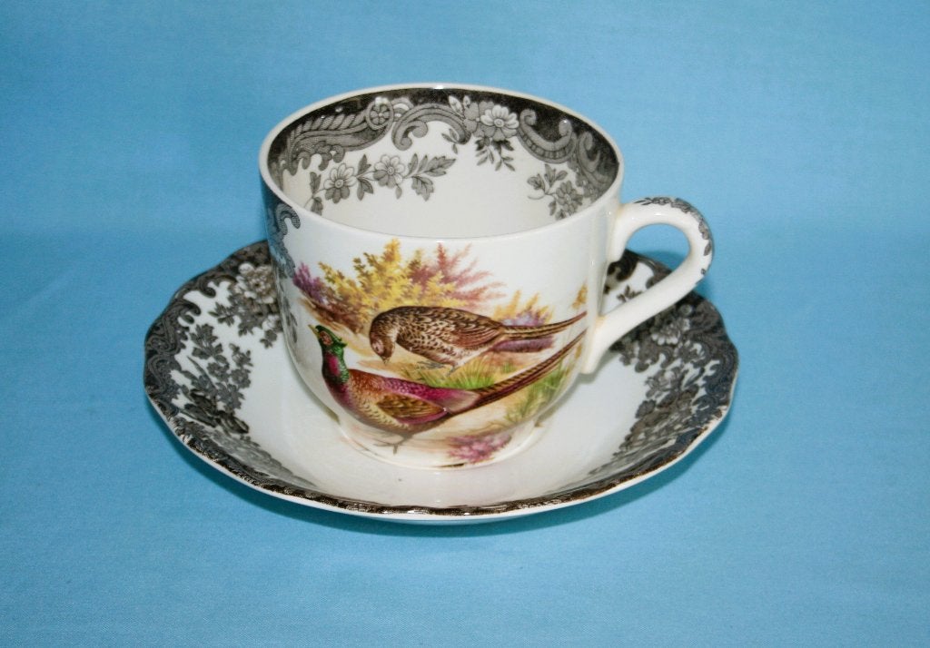 Royal Worcester Palissy " Game Series " Grote Kop & Schotel, Royal Worcester, NVT, Ophalen of Verzenden, Zo goed als nieuw