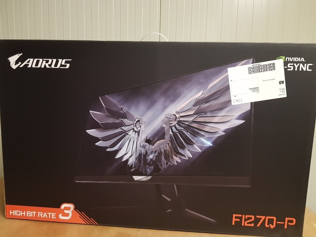 Gaming Monitor AORUS FI27Q-P 27", Computers en Software, Monitoren, IPS, Zo goed als nieuw, Ophalen, Gaming