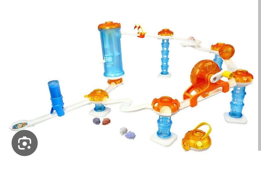 Happy Hamsters Super Sliders Starter & Deluxe Set, Ophalen of Verzenden, Gebruikt, Jongen of Meisje