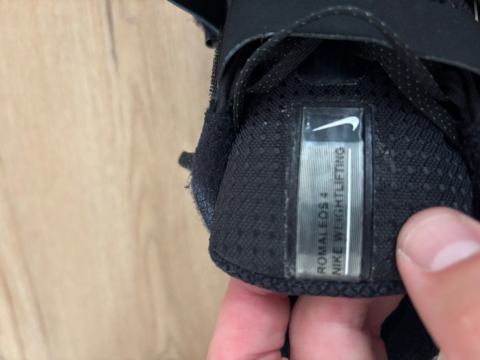 Romaleos 4 maat 10 (44) / Nike Weightlifting, Zwart, Overige typen, Ophalen of Verzenden, Zo goed als nieuw