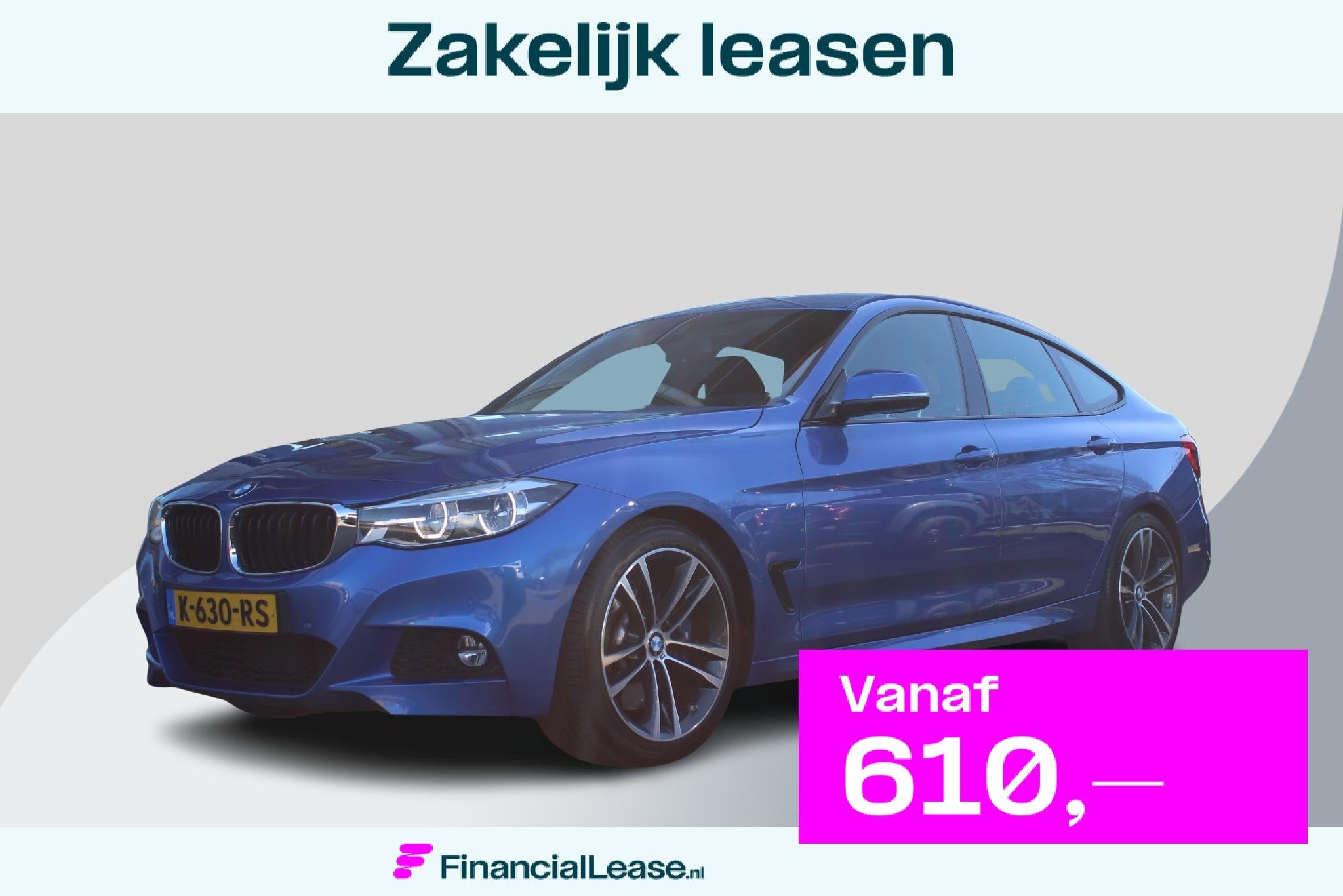 BMW 3-serie Gran Turismo 340i High Executive M-Sport | Harma, Automaat, Achterwielaandrijving, Gebruikt, Blauw