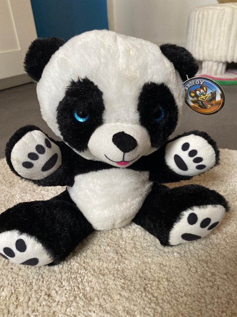 Panda Knuffel, Kinderen en Baby's, Speelgoed | Knuffels en Pluche, Overige typen, Nieuw, Ophalen of Verzenden, Met label