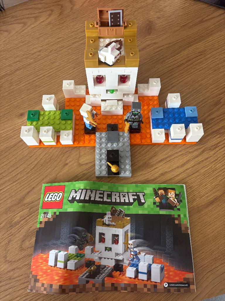 21145 Minecraft lego set, Minecraft, Lego, Ophalen of Verzenden, Complete set