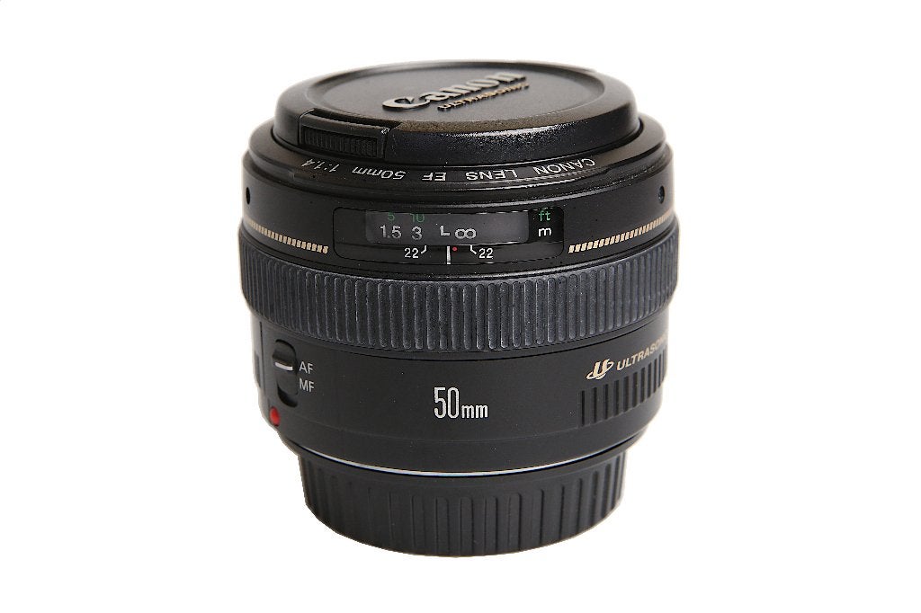 Canon EF 50mm F1.4 USM lens met 12 maanden garantie, Audio, Tv en Foto, Fotografie | Lenzen en Objectieven, Ophalen, Ultrasone focusmotor