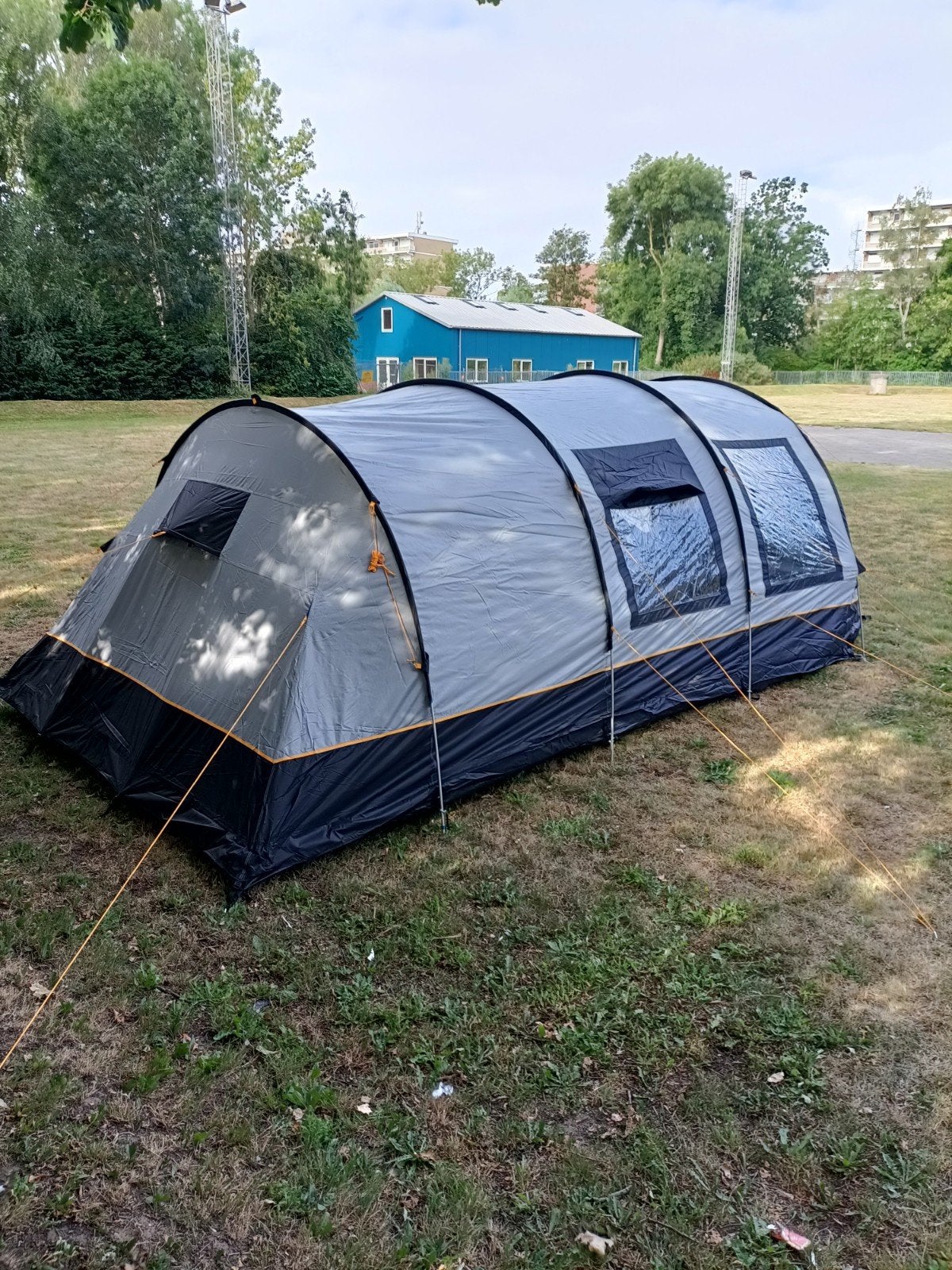 Ruime tunneltent voor 4-6 personen - Ideaal voor kamperen, Caravans en Kamperen, Tenten, Ophalen of Verzenden