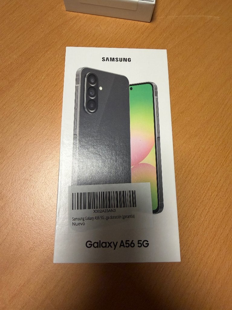 Mobiel Samsung A56 nieuw, Zwart, Touchscreen, Nieuw, Ophalen of Verzenden