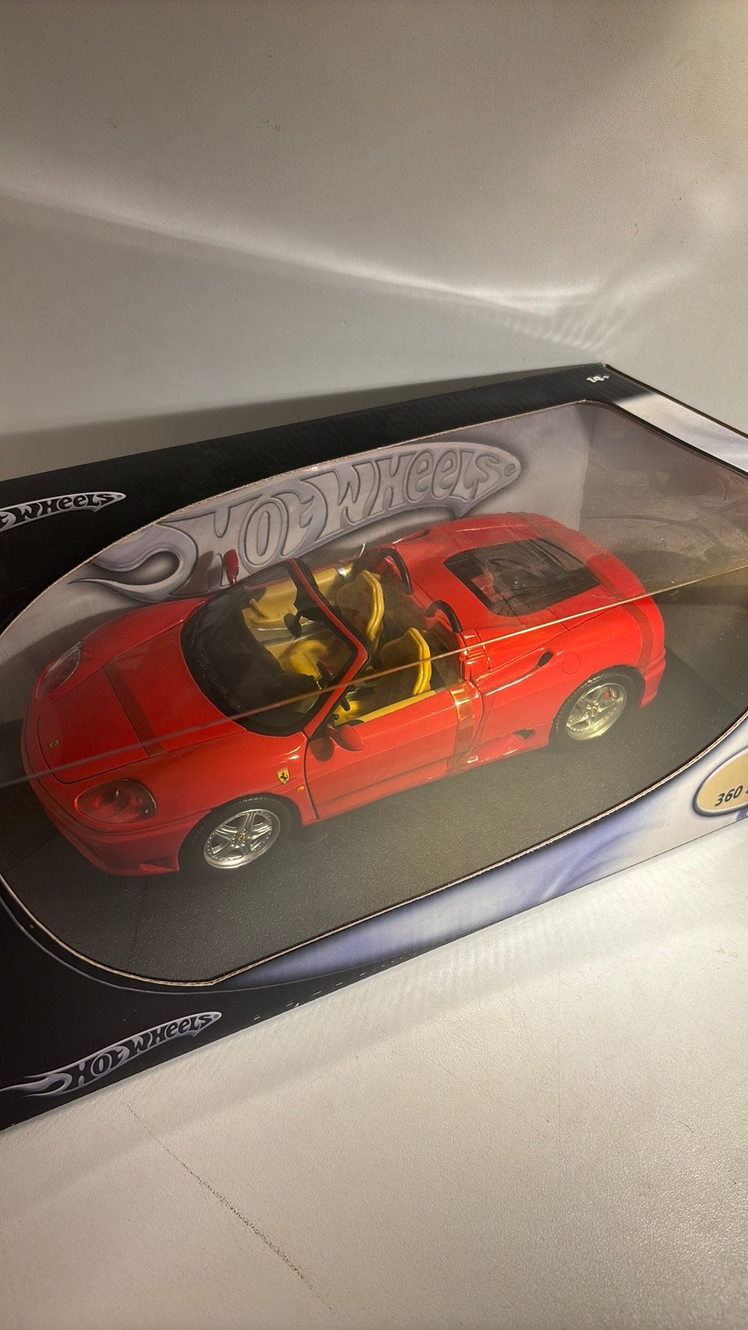Ferrari 360 spider hot wheels 1.18, Ophalen of Verzenden, Hot Wheels, A, A
