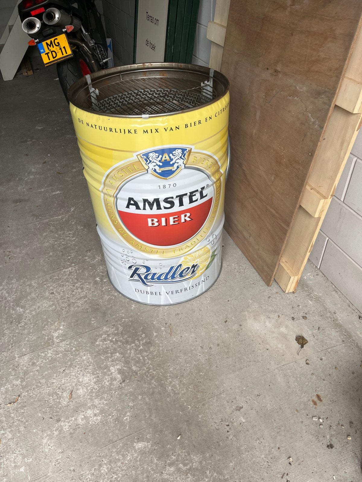 Amstel Bier BBQ - Unieke Barrel BBQ, Ophalen, Gebruikt