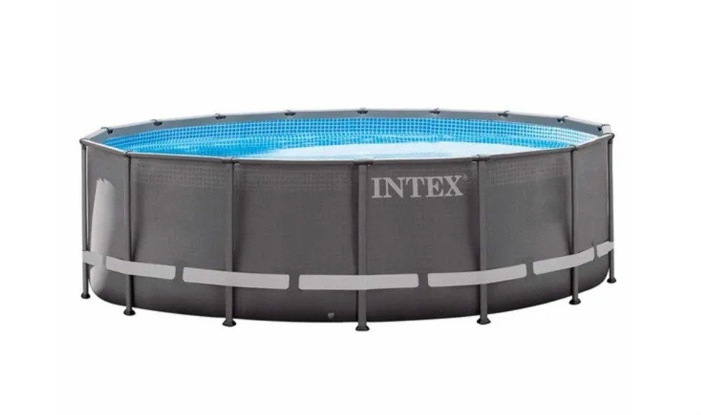 Intex Opzetzwembad met Zandfilterpomp, Tuin en Terras, Zwembaden, Ophalen, Gebruikt, 80 tot 120 cm, Rond