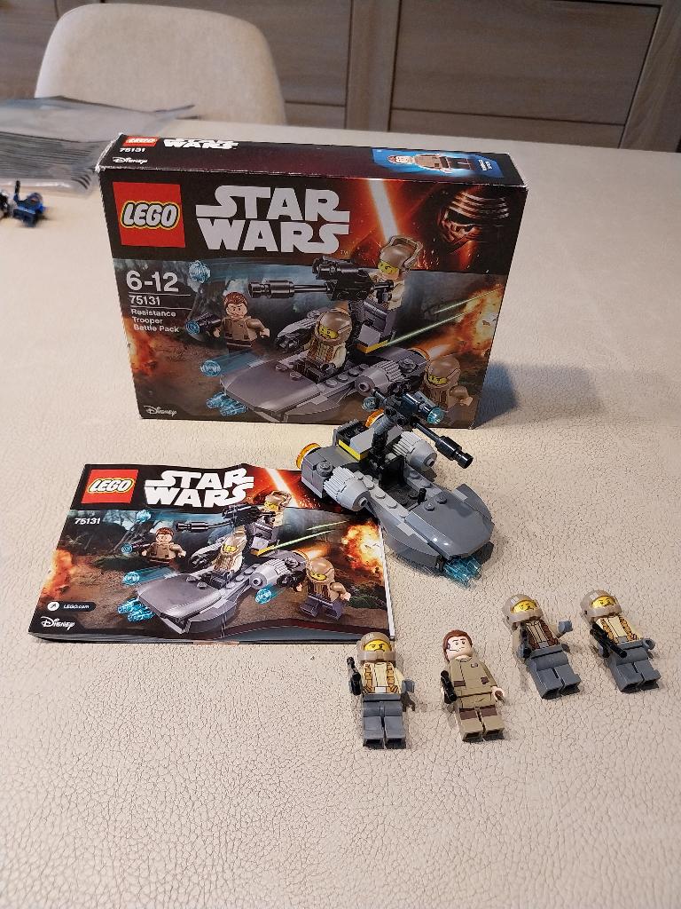 Lego star wars 75131 Resistance Trooper Battle Pack, Star Wars, Lego, Ophalen of Verzenden, Zo goed als nieuw