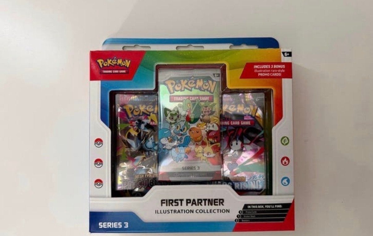Pokémon First Partner Illustration Collection Series 3, Ophalen, Nieuw, Booster