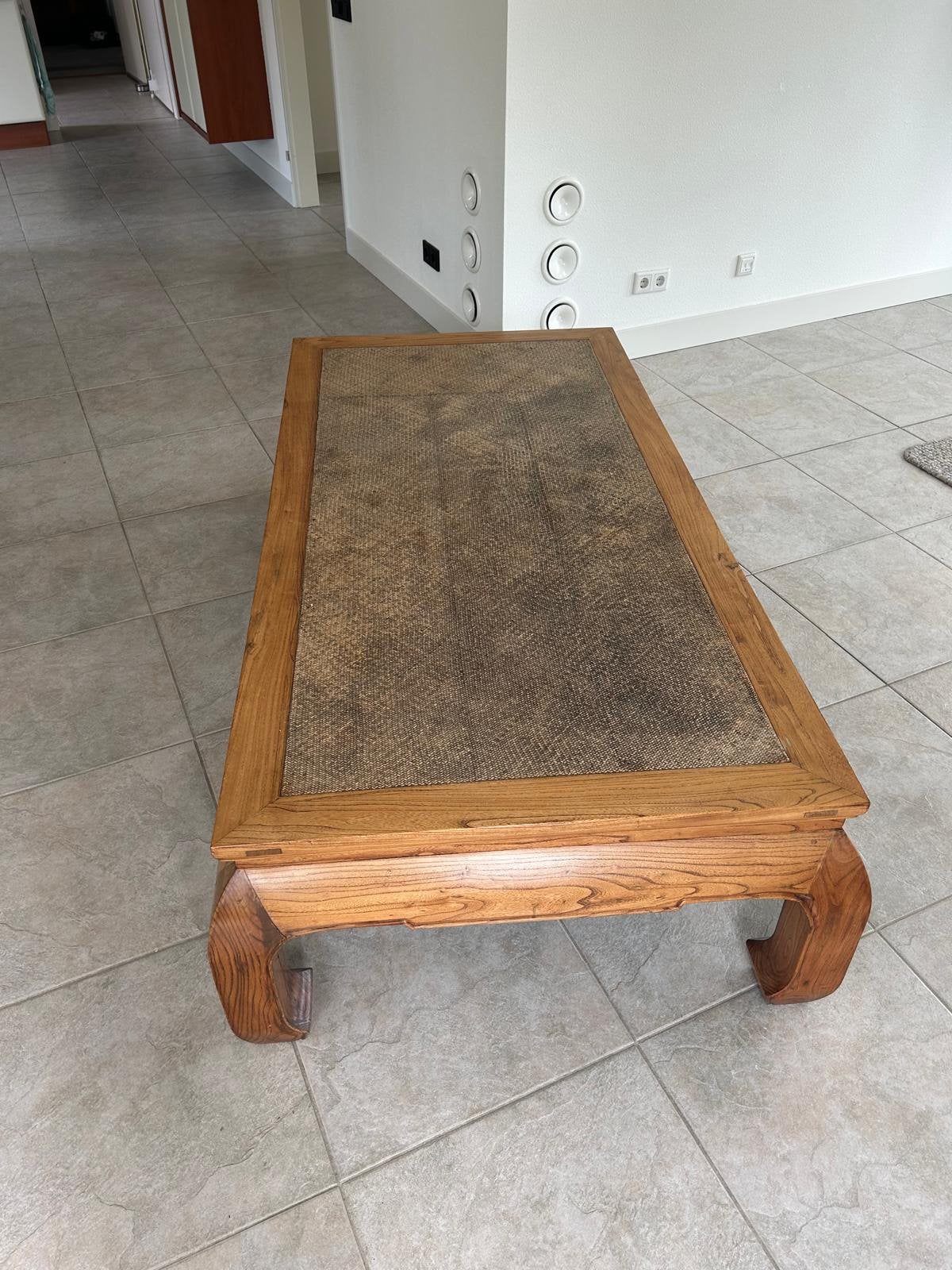 Salonttafel, Huis en Inrichting, Tafels | Salontafels, Ophalen, Gebruikt, 50 tot 100 cm, 150 tot 200 cm