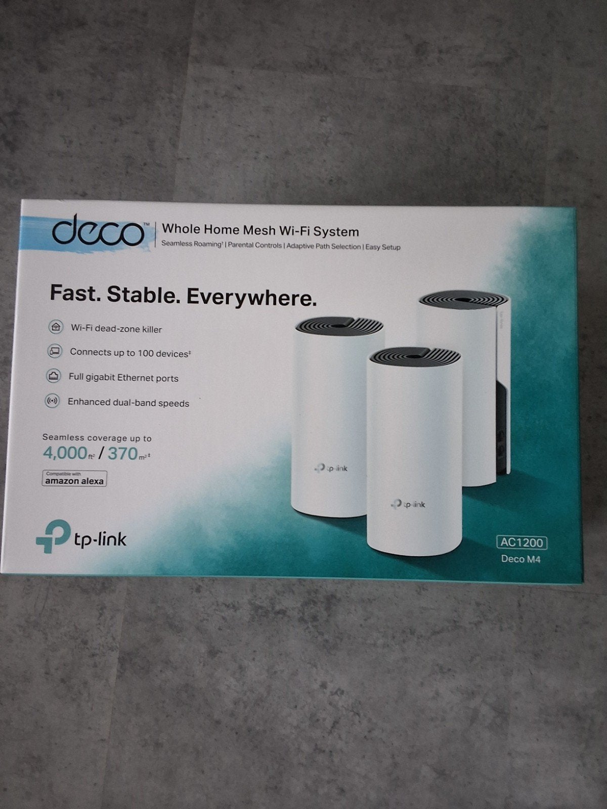 TP-Link Deco M4 AC1200 Whole Home Mesh Wi-Fi Systeem, Ophalen, Zo goed als nieuw, Router, TP-Link
